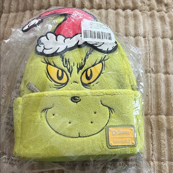 Dr. Seuss Grinch Kids Hat with Red and Green